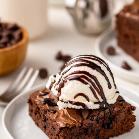 Brownie with Ice-Cream