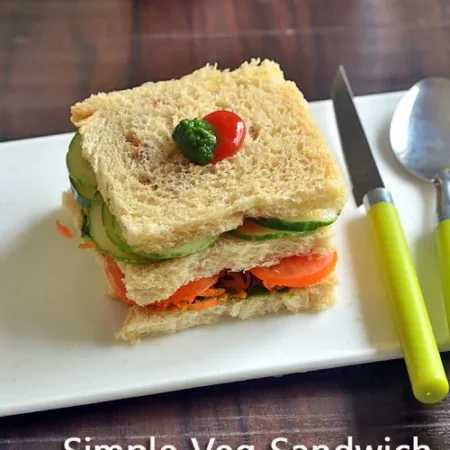 Veg Club Sandwich